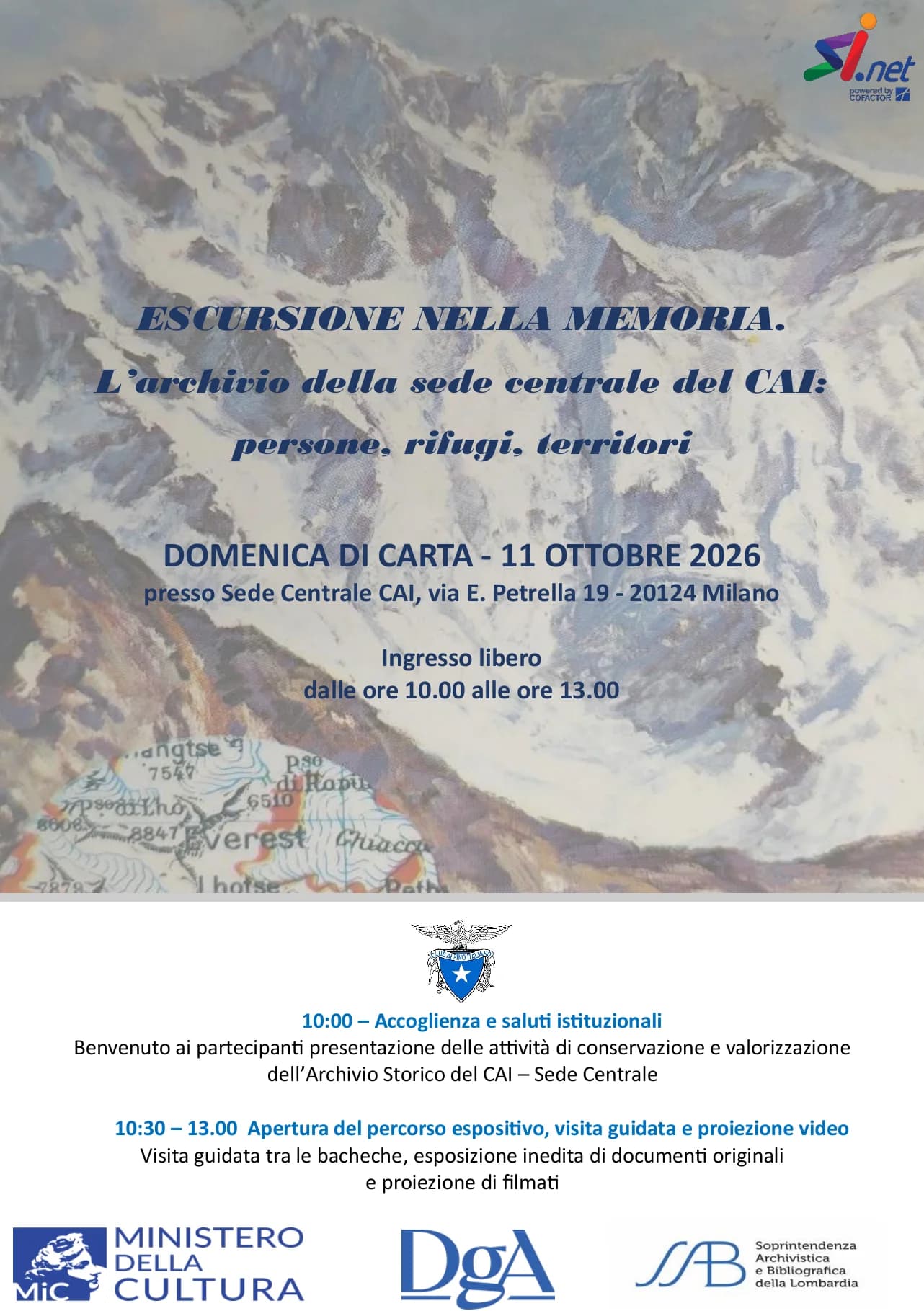 Escursione nella memoria: SI.net racconta l'archivio del CAI
