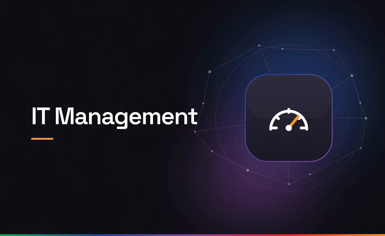 Copertina del servizio IT Management